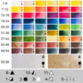Miniatyrbillede 3 af 5: Akvarel terninger Renesans kunstnerisk maling orange 1,5ml 41 OCHERY GUL