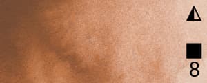 Akvarel terninger Renesans lysebrun maling 1,5ml 43 STIL DE GRAIN