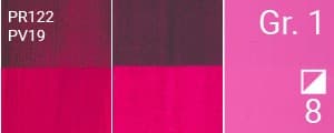 DÆKNING maling aluminiumsrør TEMPERA GOUACHE Renesans 17 MAGENTA 20ml