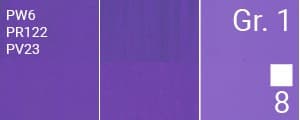 COVER maali alumiiniputki TEMPERA GOUACHE Renesans 18 MINERAL PURPLE LIGHT 20ml