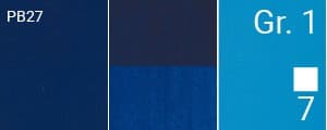 DÆKNING maling aluminiumsrør TEMPERA GOUACHE Renesans 20 PRUSSIAN BLUE 20ml