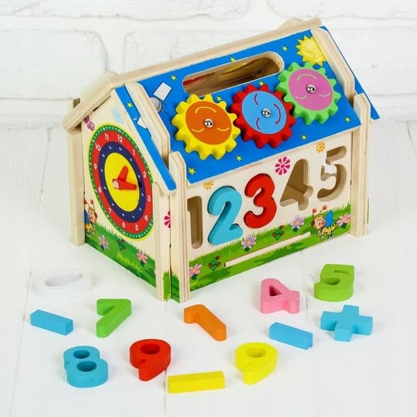 SENSORY HOUSE KOULUTUSLELU MONTESSORI SORTER SESORY BOARD