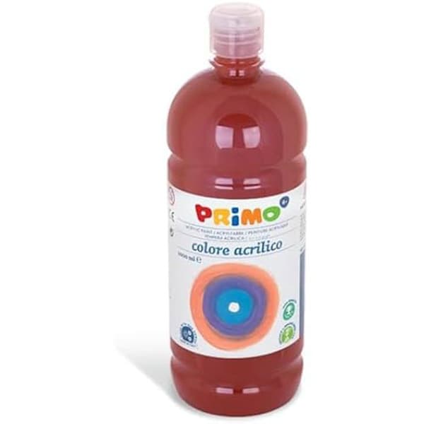 Akrylmålat - PRIMO - Primo 404TA1000730 - Brun - Flaska - 1000 ml