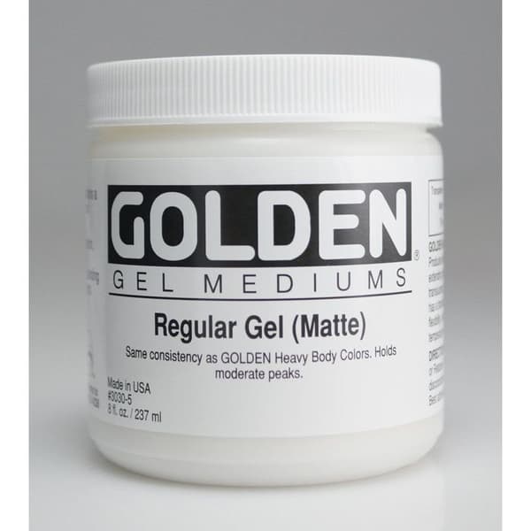 Matt Base Gel (Regular Gel) 473 ml - Gyllene Färglös