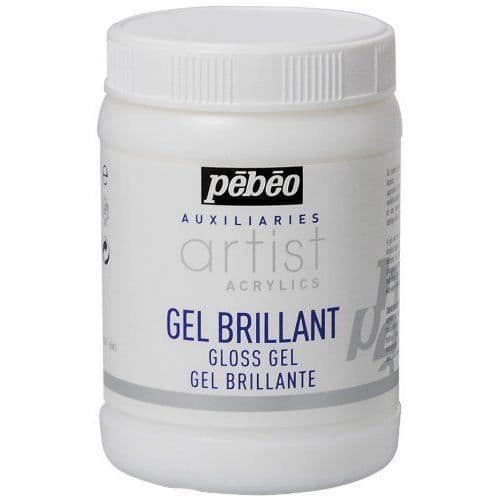 Pebeo Gel brillant 250 ml Transparent - 521330