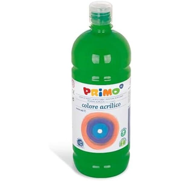 Akrylfärg - PRIMO - Primo 404TA1000630 - Mörkgrön - Flaska 1000ml