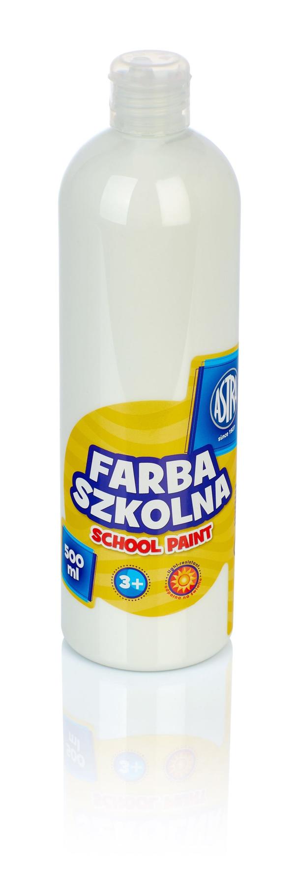 Astra hvid plakatmaling 500 ml