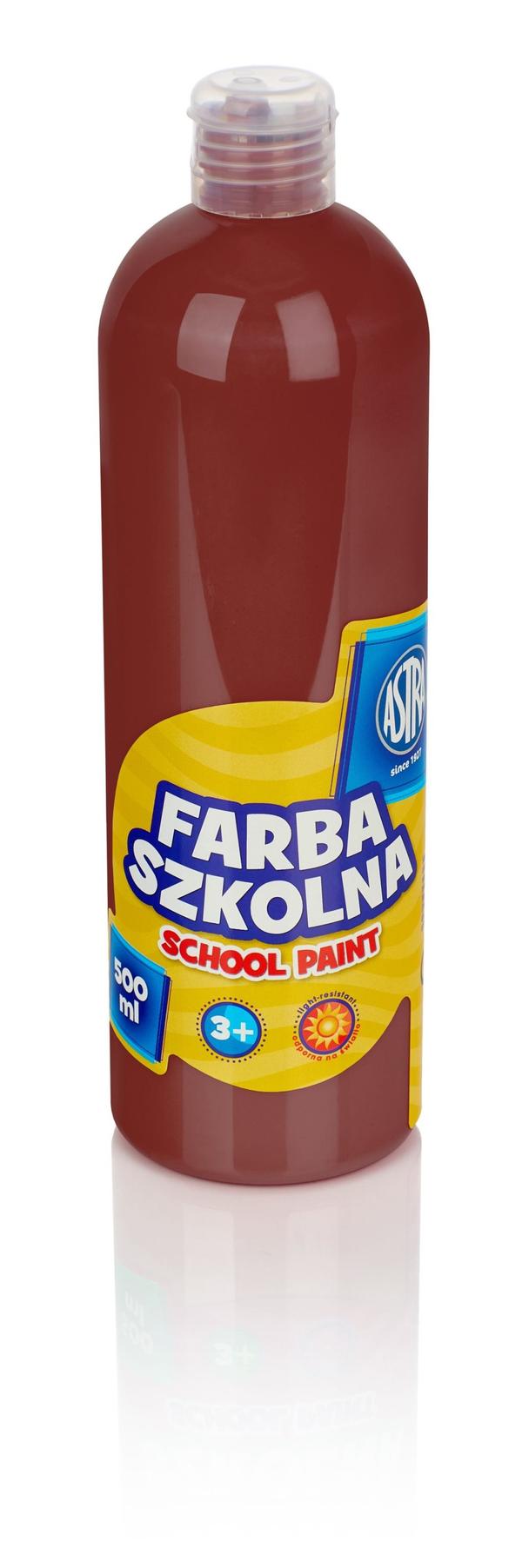 Plakatmaling brun Astra 500 ml