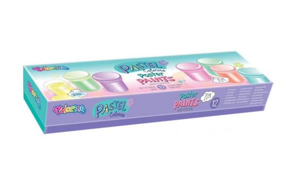 Colorino affisch målar 12 pastellfärger 87812PTR