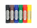 Miniatyrbillede 2 af 2: Plakatmaling i twist-up sticks 6 farver x 10g Flamingo 311252