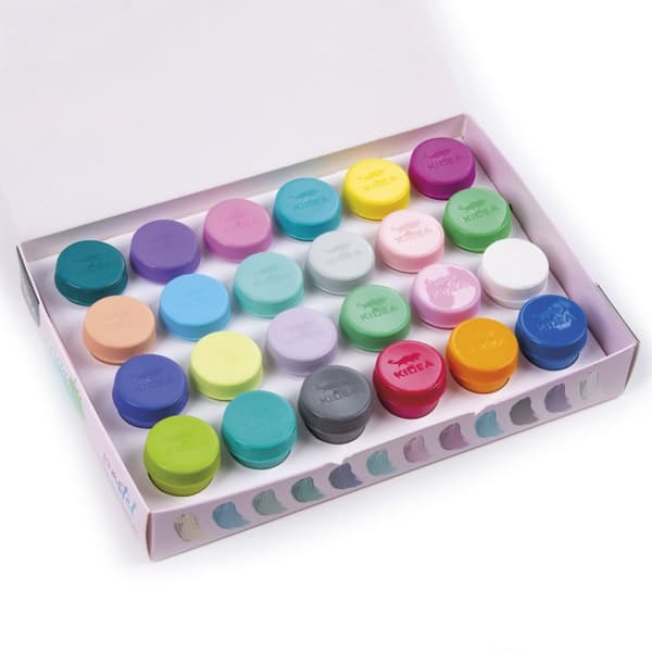 Pastelplakat maler 24 farver KIDEA