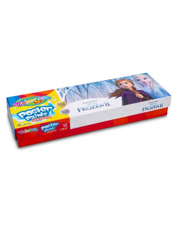 Frozen II plakat maler 12 farver Colorino