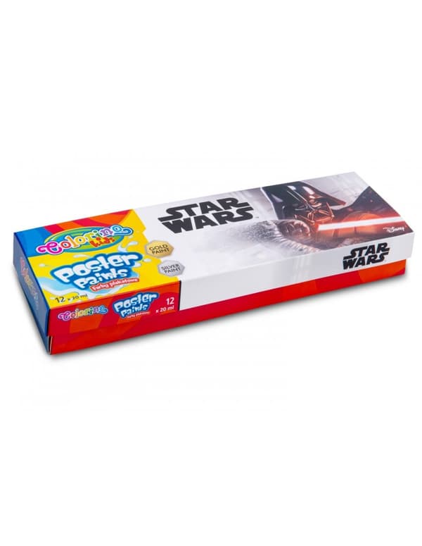 Star Wars affisch målar 12 färger Colorino