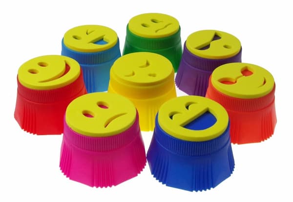Fingerfärg 8 färger 25 ml STOR Flamingo
