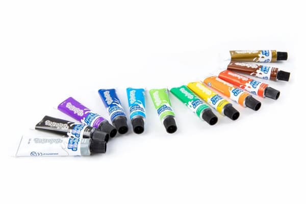 Temperafärger i tuber 12 färger x 12 ml Frozen II Colorino