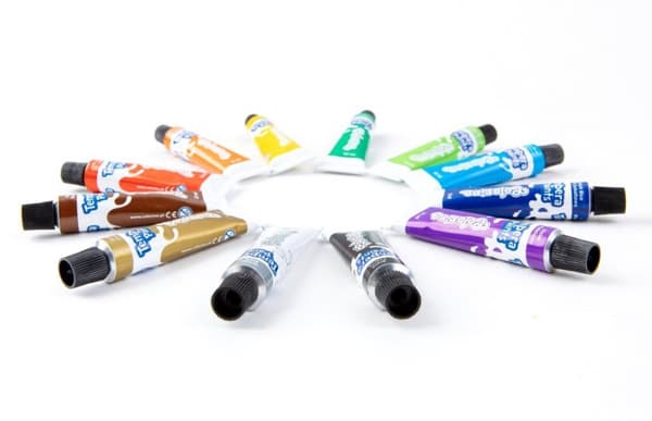 Temperafärger i tuber 12 färger x 12 ml Minnie Colorino