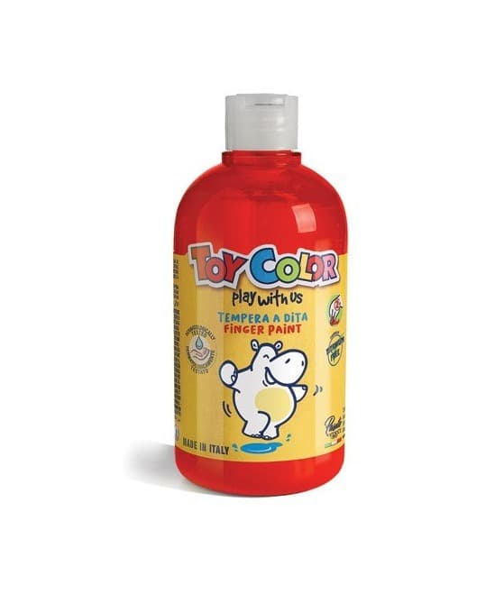 Toy Color Finger Paint 500ml Röd