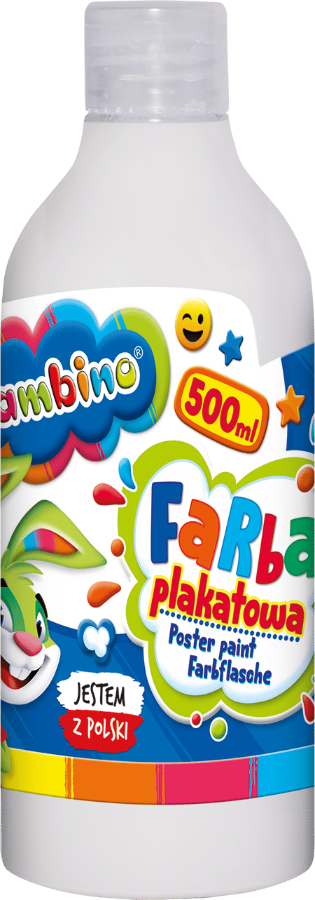 Bambino Poster Paints 500 ml Set med 11 färger