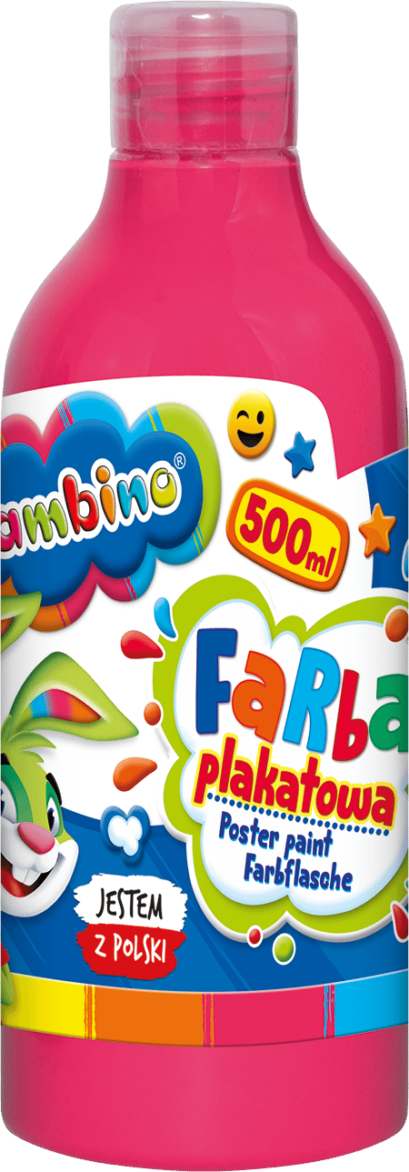 Bambino Poster Paints 500 ml Set med 11 färger