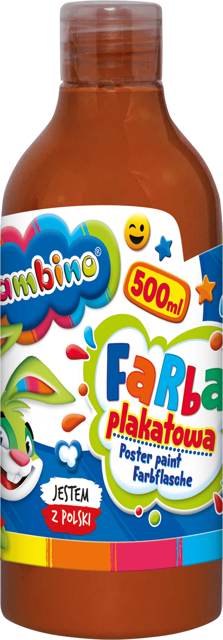 Bambino Poster Paints 500 ml Set med 11 färger