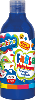 Miniatyrbild 8 av 11: Bambino Poster Paints 500 ml Set med 11 färger