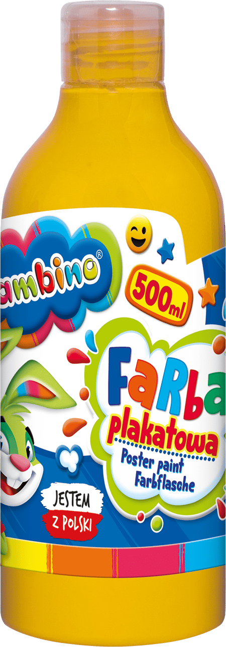 Bambino Poster Paints 500 ml Set med 11 färger