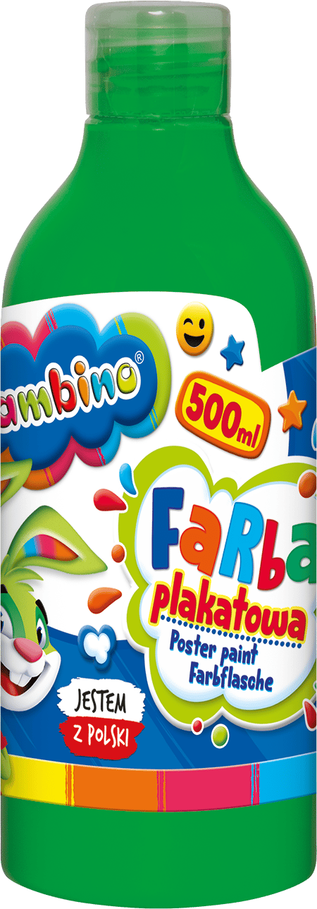 Bambino Poster Paints 500 ml Set med 11 färger