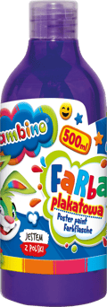 Miniatyrbild 11 av 11: Bambino Poster Paints 500 ml Set med 11 färger