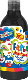 Miniatyrbild 2 av 11: Bambino Poster Paints 500 ml Set med 11 färger