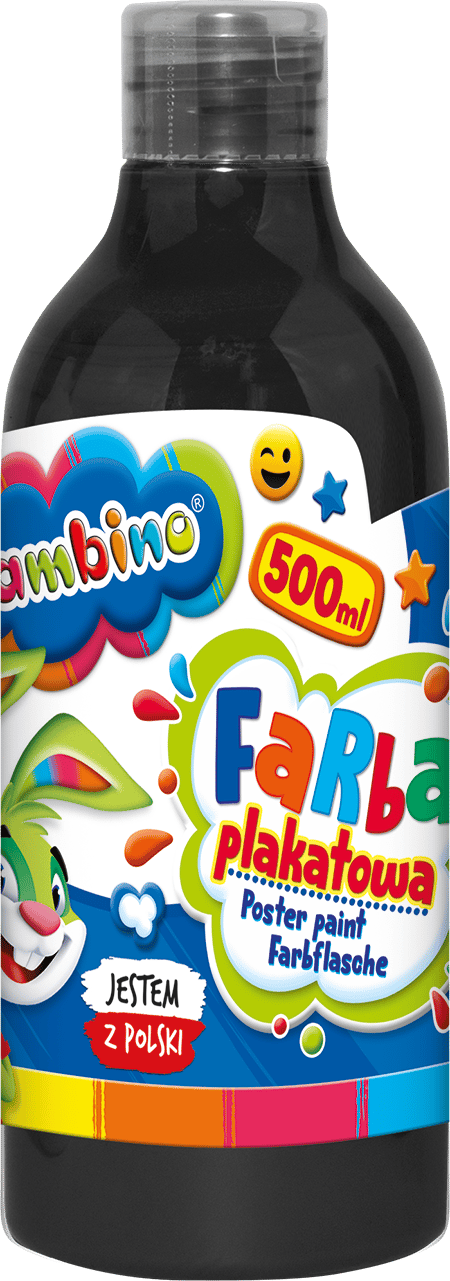 Bambino Poster Paints 500 ml Set med 11 färger