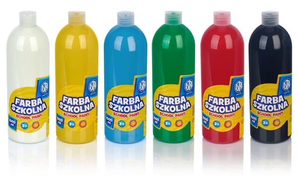 Skolemalingssæt 6x1L Astra