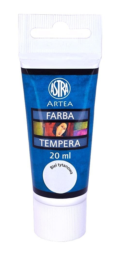 Tempera maling i tuber 12 farver x 20 ml Astra Artea