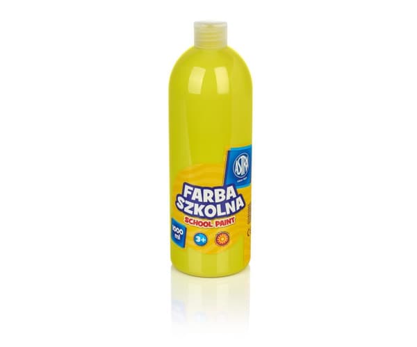 Astra 1000 ml plakat skolemaling - Citron