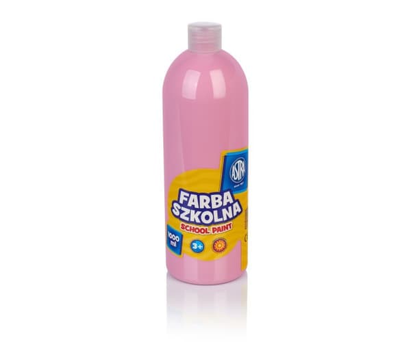 Astra Poster Skolfärg 1000 ml - Ljusrosa