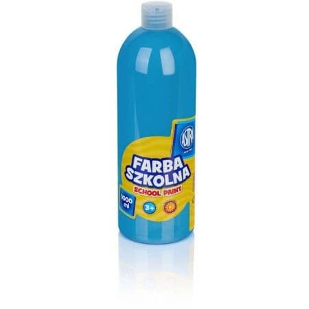 Astra Poster School Paint 1000 ml - Sininen