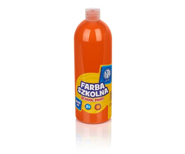 Astra Poster Skolfärg 1000 ml - Orange