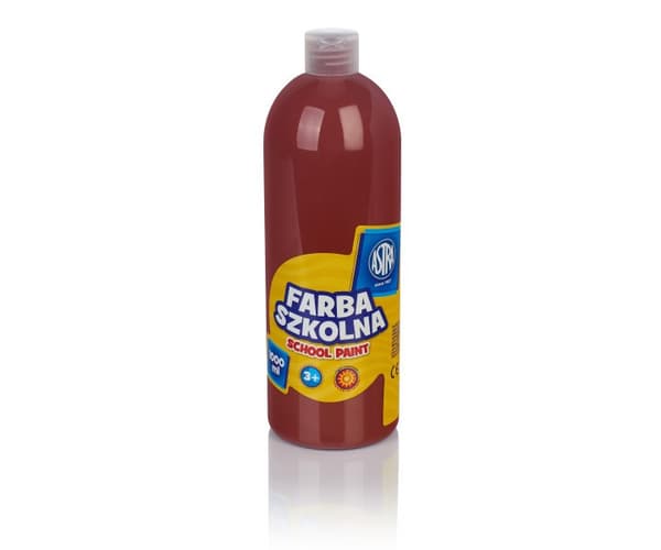 Astra Poster Skolfärg 1000 ml - Brun