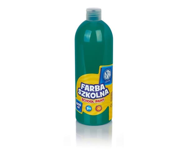 Astra 1000 ml plakat skolemaling - Smaragd