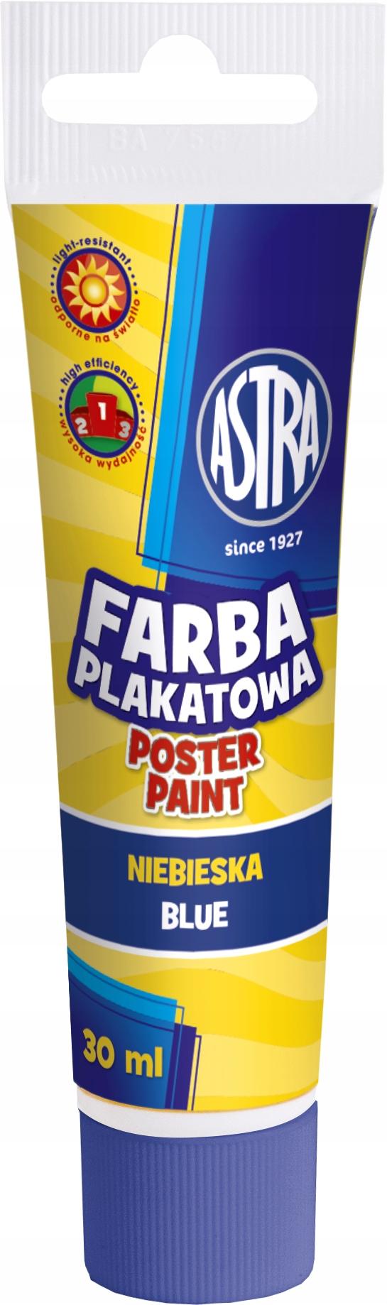 Astra plakat maling 12 farver Astra 30ml tube AS83110901
