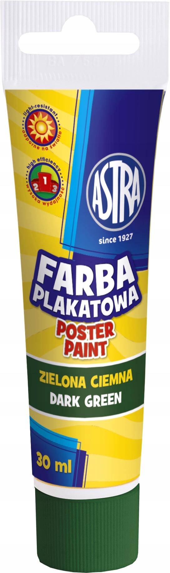 Astra plakat maling 12 farver Astra 30ml tube AS83110901