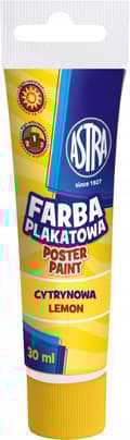 Miniatyrbillede 6 af 11: Astra plakat maling 12 farver Astra 30ml tube AS83110901
