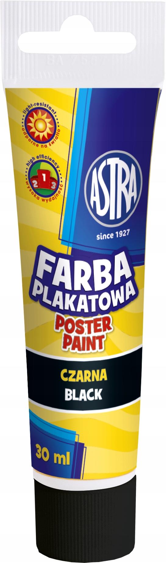 Astra plakat maling 12 farver Astra 30ml tube AS83110901