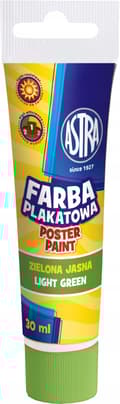 Miniatyrbillede 8 af 11: Astra plakat maling 12 farver Astra 30ml tube AS83110901