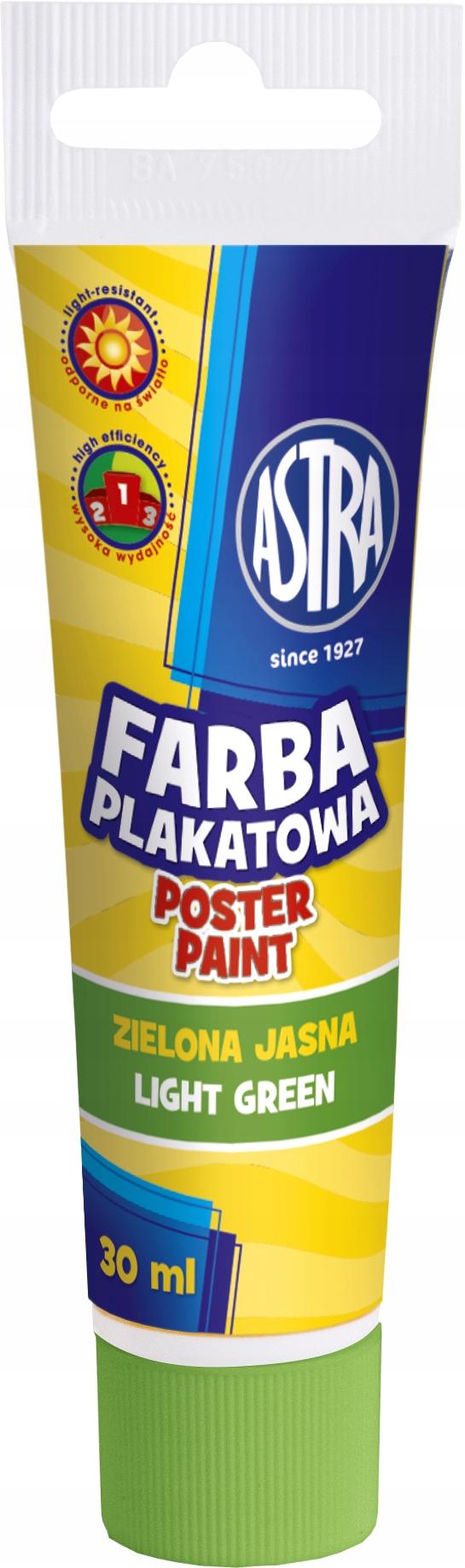 Astra plakat maling 12 farver Astra 30ml tube AS83110901