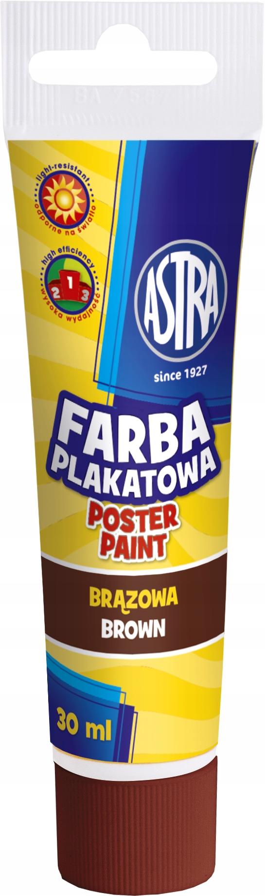Astra plakat maling 12 farver Astra 30ml tube AS83110901