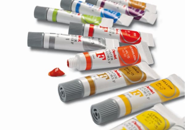 Pentel Watercolor Paints in Tubes 15 farver 5 ml WFRS-15