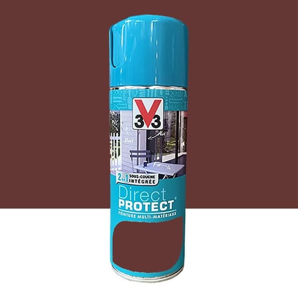 Sprayfärg Glycéro Multi-material V33 Direct Protect Baskröd 0,4 L