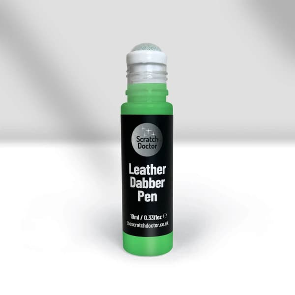 LIGHT GREEN Leather Dabber 10ml for bags, shoes, purses, car seats furniture etc