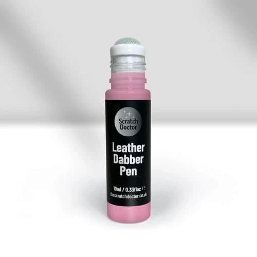 PINK Leather Dabber 10ml for bags, shoes, purses, car seats, furniture etc