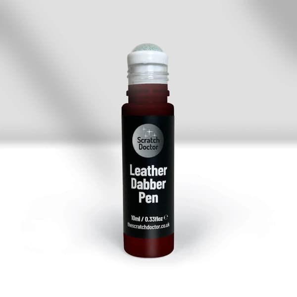 BORDEAUX Leather Dabber 10ml for bags, shoes, purses, car seats, furniture etc